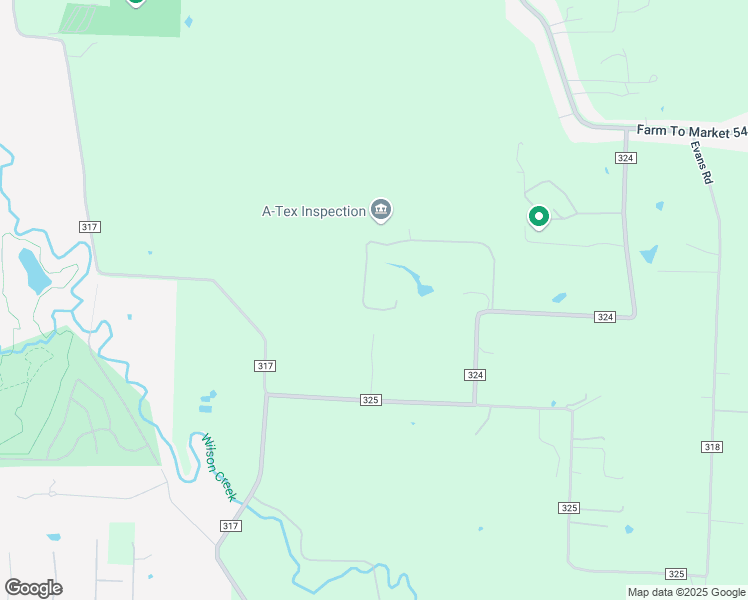 map of restaurants, bars, coffee shops, grocery stores, and more near 3056 Pvt Road 5161 in McKinney