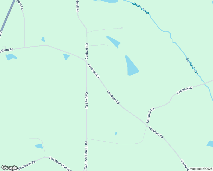 map of restaurants, bars, coffee shops, grocery stores, and more near 1085 Gresham Road in Zebulon