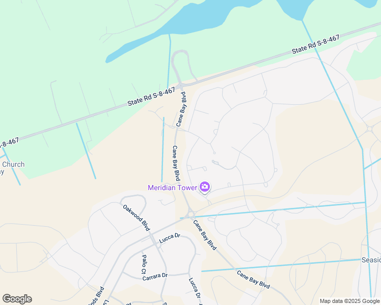 map of restaurants, bars, coffee shops, grocery stores, and more near 468 Zenith Boulevard in Moncks Corner