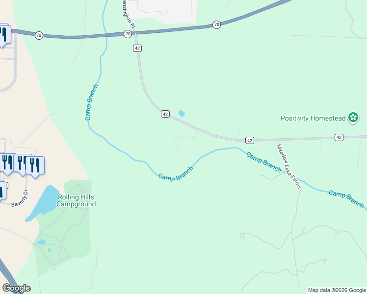 map of restaurants, bars, coffee shops, grocery stores, and more near 165 Sheep Xing in Calera