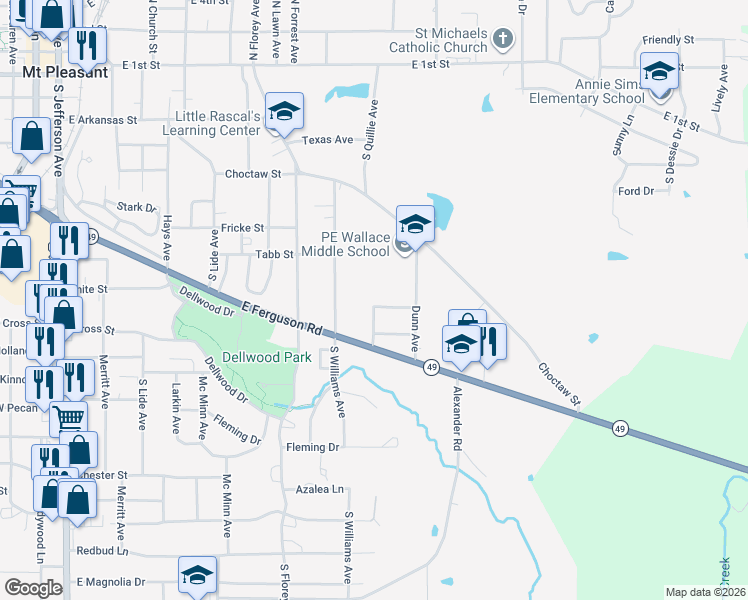 map of restaurants, bars, coffee shops, grocery stores, and more near 1001 Rikkity Lane in Mount Pleasant
