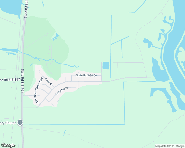 map of restaurants, bars, coffee shops, grocery stores, and more near 1227 State Road S-8-806 in Moncks Corner