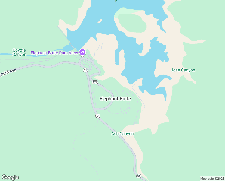 map of restaurants, bars, coffee shops, grocery stores, and more near 30 New Mexico 177 in Truth or Consequences
