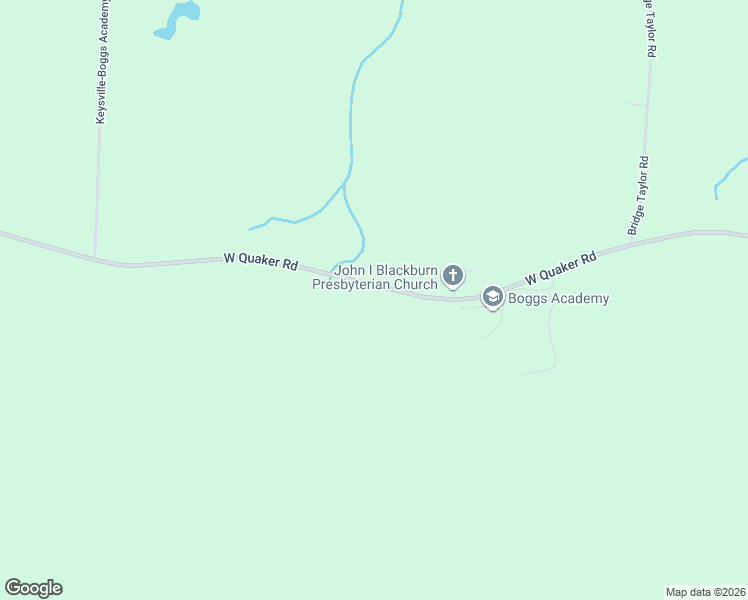 map of restaurants, bars, coffee shops, grocery stores, and more near 4867 West Quaker Road in Keysville