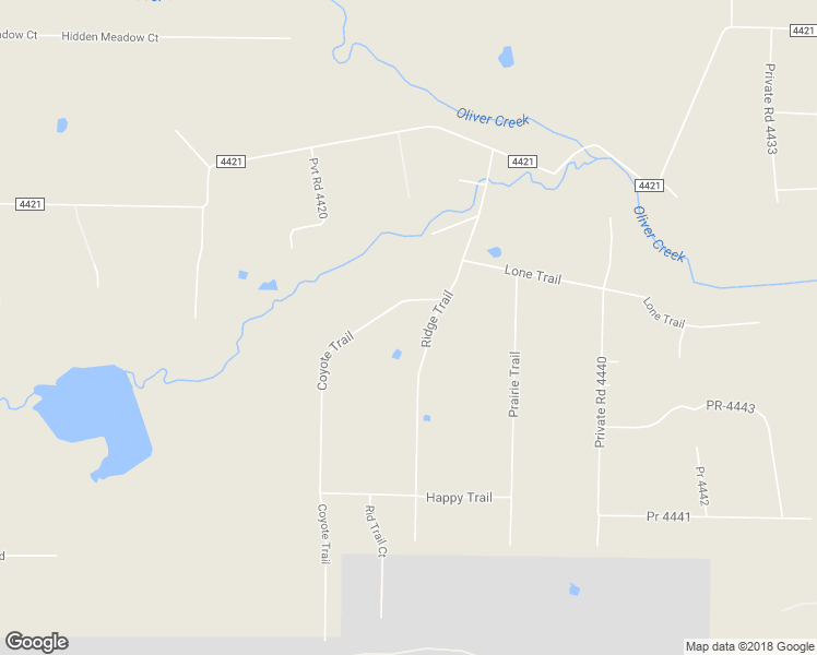 map of restaurants, bars, coffee shops, grocery stores, and more near 289 Coyote Trail in Rhome