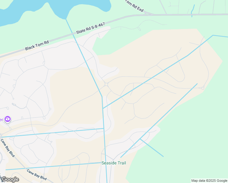map of restaurants, bars, coffee shops, grocery stores, and more near Fair Winds Boulevard in Moncks Corner