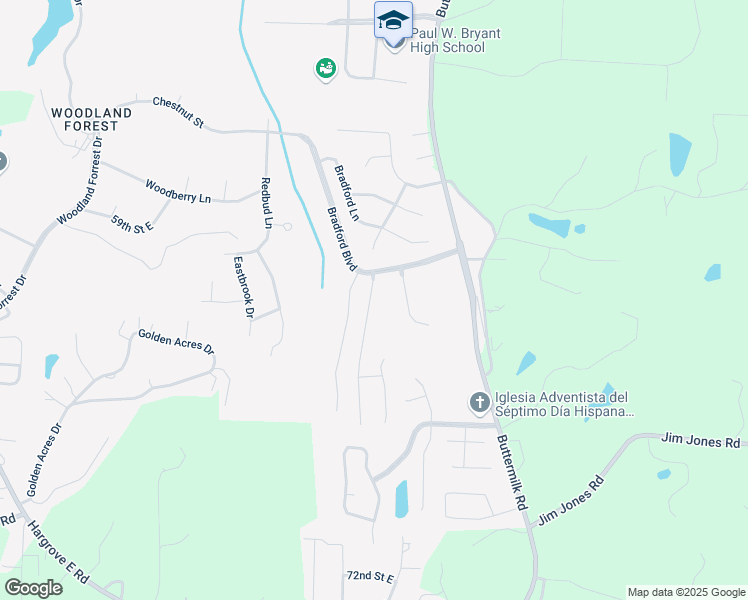 map of restaurants, bars, coffee shops, grocery stores, and more near 6203 Covington Villas Drive in Tuscaloosa