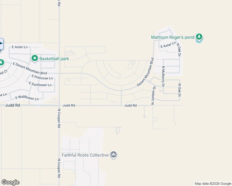 map of restaurants, bars, coffee shops, grocery stores, and more near North Cypress Drive in Florence