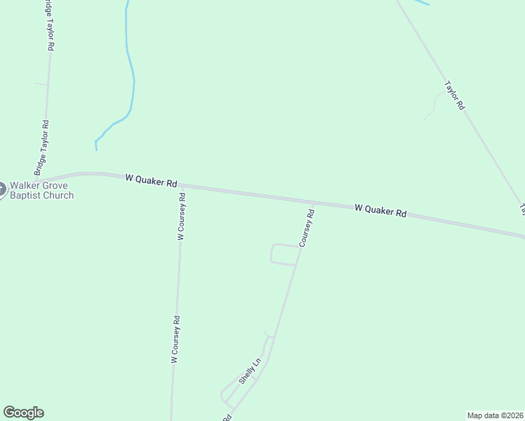 map of restaurants, bars, coffee shops, grocery stores, and more near 4131 West Quaker Road in Keysville