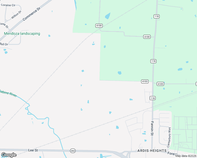 map of restaurants, bars, coffee shops, grocery stores, and more near 5830 County Road 4100 in Greenville