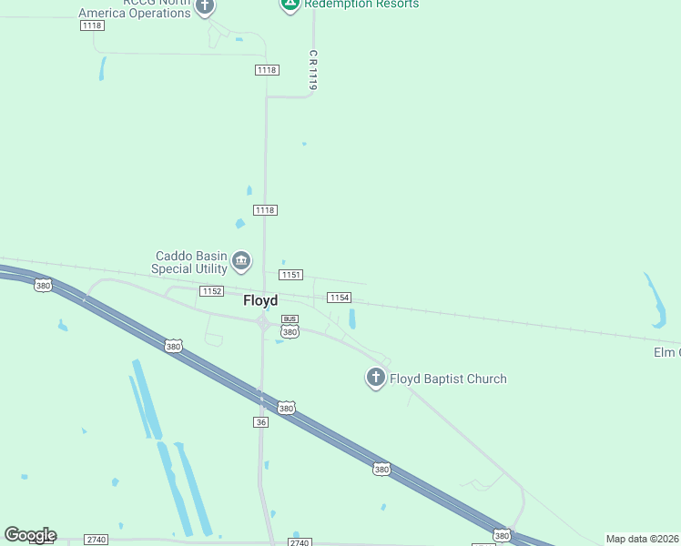 map of restaurants, bars, coffee shops, grocery stores, and more near 4212 County Road 1151 in Greenville