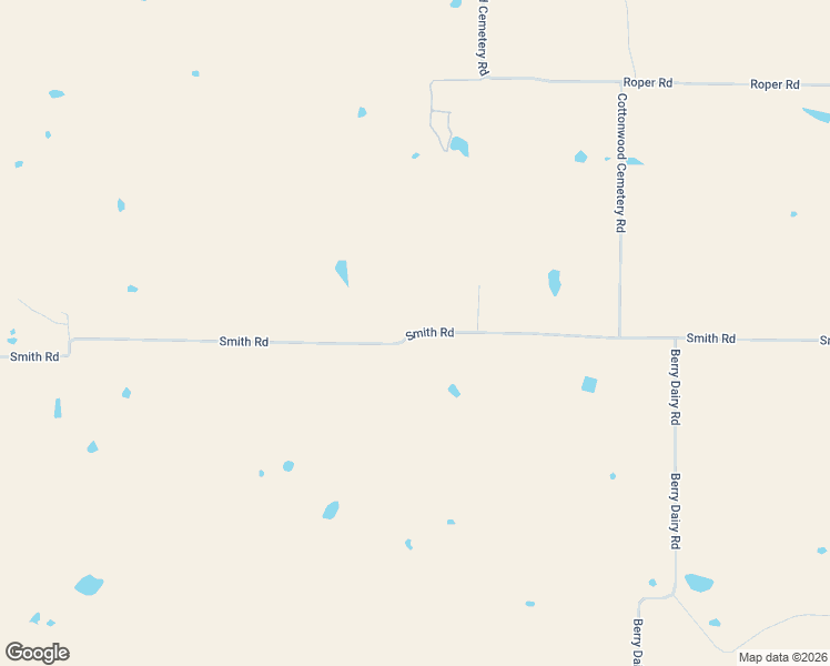 map of restaurants, bars, coffee shops, grocery stores, and more near Smith Road in Jack County