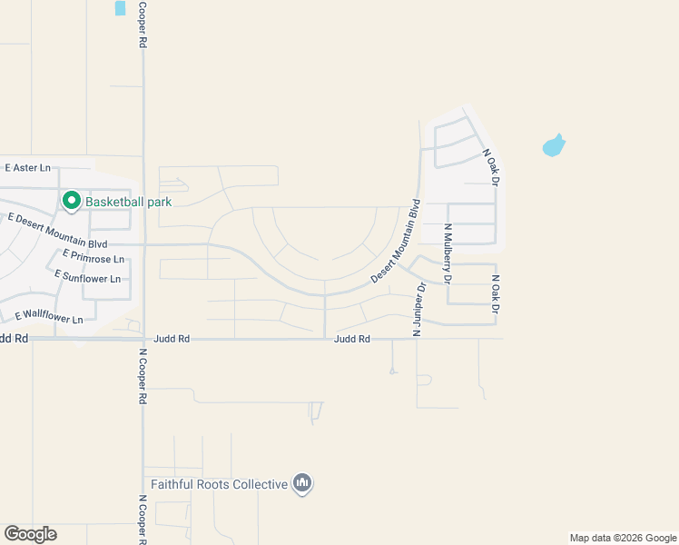 map of restaurants, bars, coffee shops, grocery stores, and more near 12533 East Bahia Court in Florence