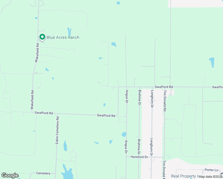 map of restaurants, bars, coffee shops, grocery stores, and more near 10306 Swafford Road in Justin