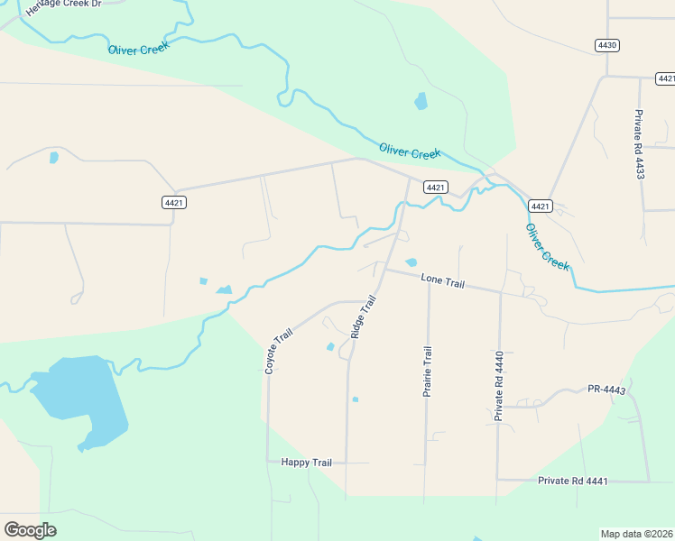 map of restaurants, bars, coffee shops, grocery stores, and more near 887 County Road 4421 in Rhome