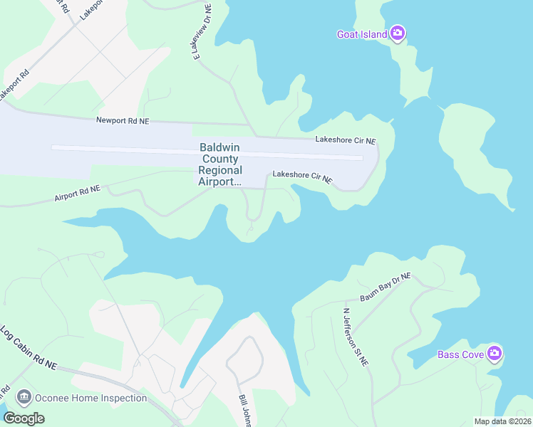map of restaurants, bars, coffee shops, grocery stores, and more near 115 Lakeshore Court Northeast in Milledgeville