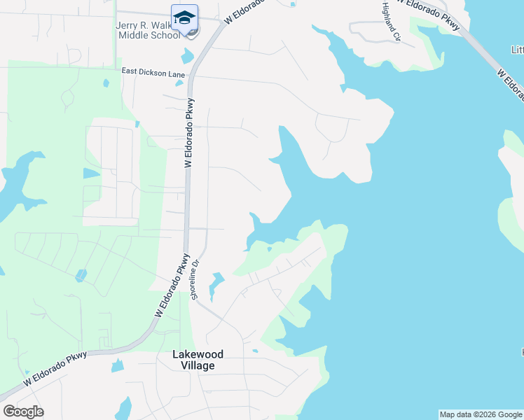 map of restaurants, bars, coffee shops, grocery stores, and more near 3735 Misty Cove in Little Elm