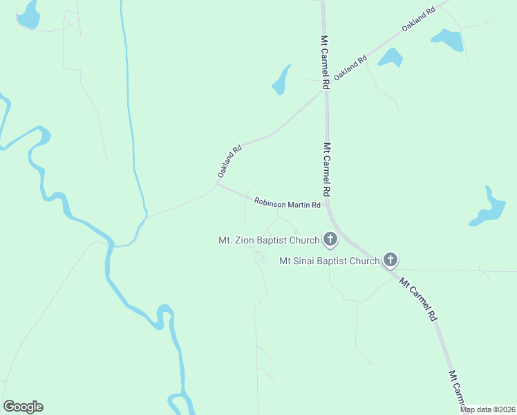 map of restaurants, bars, coffee shops, grocery stores, and more near 210 Robinson Martin Road in Gay