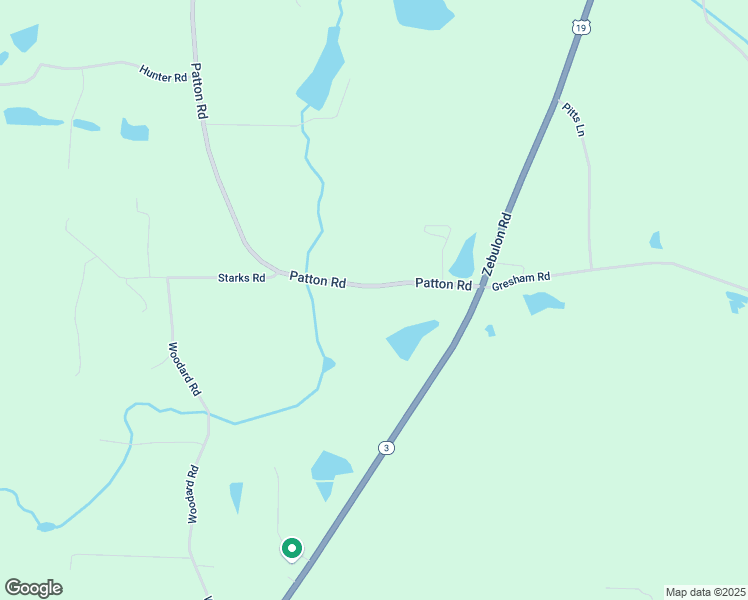map of restaurants, bars, coffee shops, grocery stores, and more near 289 Patton Road in Griffin