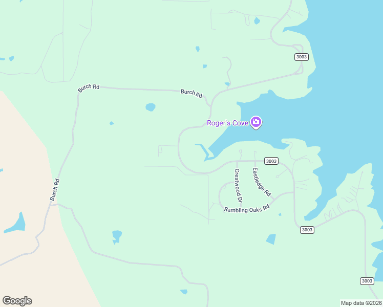 map of restaurants, bars, coffee shops, grocery stores, and more near 2190 Farm to Market Road 3003 in Graham