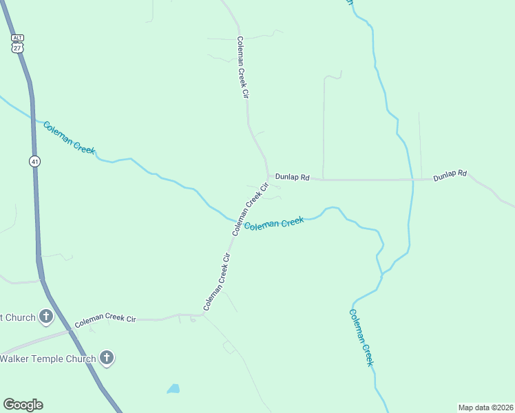 map of restaurants, bars, coffee shops, grocery stores, and more near 936 Coleman Creek Circle in Luthersville