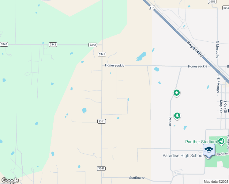 map of restaurants, bars, coffee shops, grocery stores, and more near 551 Honeysuckle in Paradise