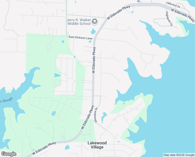 map of restaurants, bars, coffee shops, grocery stores, and more near 6524 Shoreline Drive in Little Elm