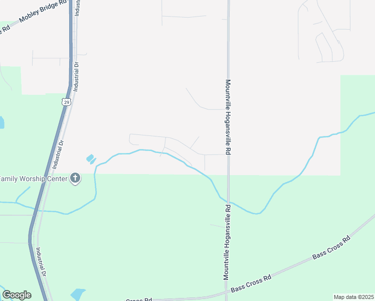 map of restaurants, bars, coffee shops, grocery stores, and more near 97 Margaret Way in Hogansville