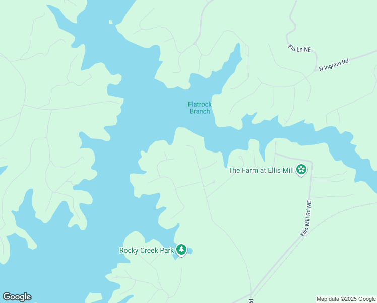 map of restaurants, bars, coffee shops, grocery stores, and more near 300 Jule Ingram Road in Milledgeville