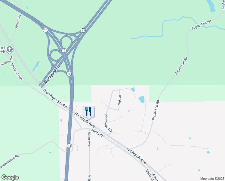 map of restaurants, bars, coffee shops, grocery stores, and more near in Louisville