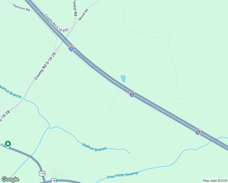 map of restaurants, bars, coffee shops, grocery stores, and more near in Ridgeville