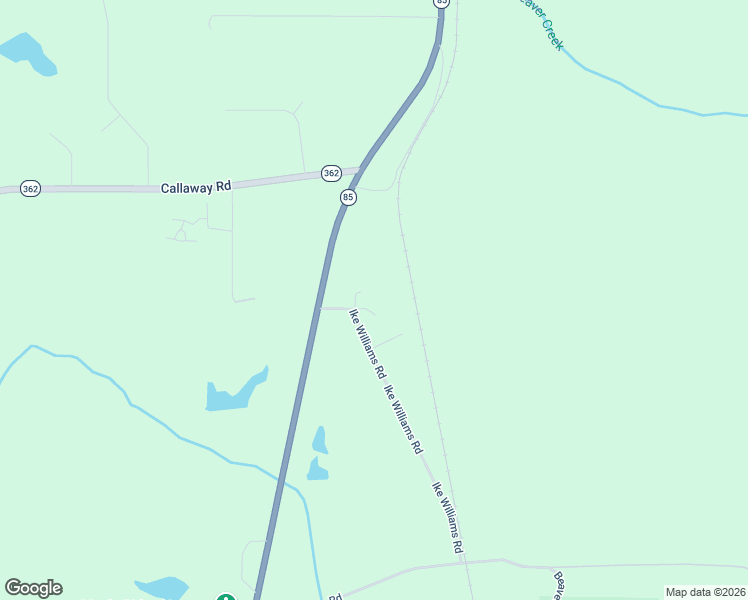 map of restaurants, bars, coffee shops, grocery stores, and more near 89 Ike Williams Road in Gay