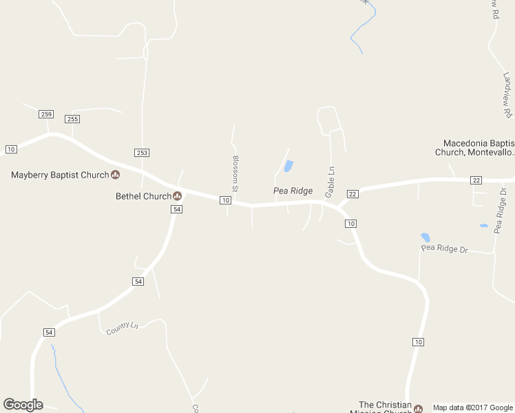 map of restaurants, bars, coffee shops, grocery stores, and more near in Pea Ridge