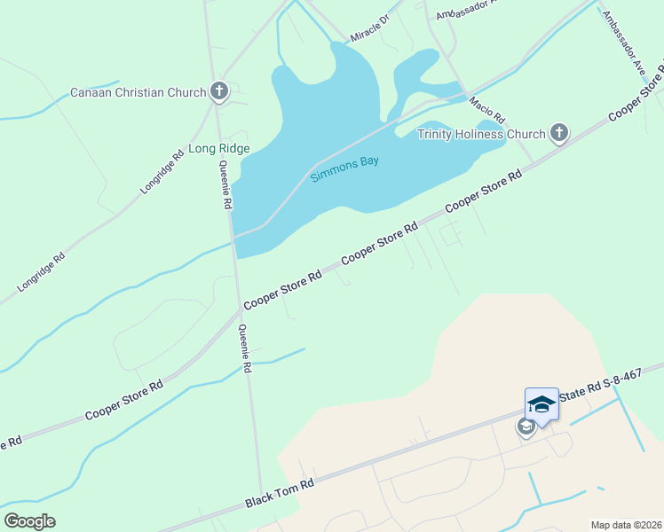 map of restaurants, bars, coffee shops, grocery stores, and more near 2332 Cooper Store Road in Moncks Corner
