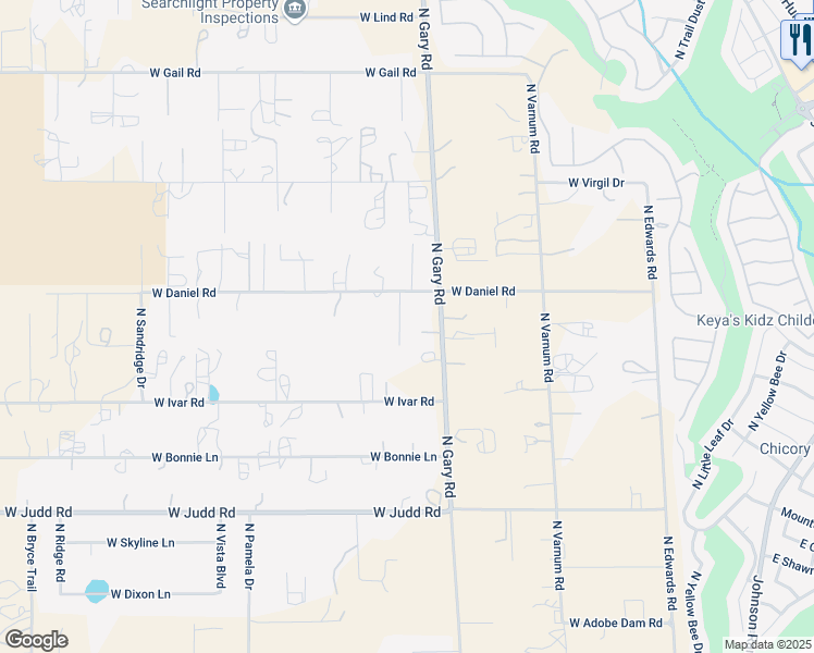 map of restaurants, bars, coffee shops, grocery stores, and more near 30171 North Emily Drive in Queen Creek