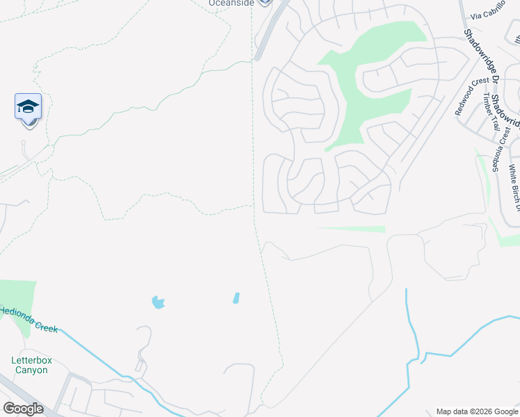 map of restaurants, bars, coffee shops, grocery stores, and more near 4159 Andros Way in Oceanside
