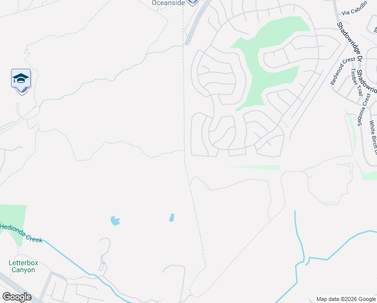 map of restaurants, bars, coffee shops, grocery stores, and more near 4170 Andros Way in Oceanside
