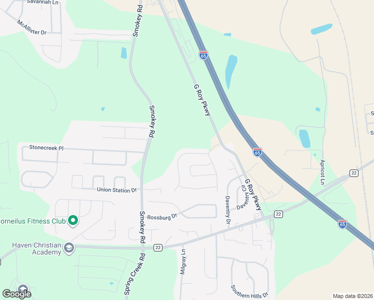 map of restaurants, bars, coffee shops, grocery stores, and more near 236 Nottingham Drive in Calera