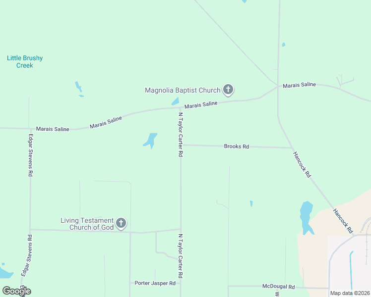 map of restaurants, bars, coffee shops, grocery stores, and more near 1801-1877 Brooks Road in Crossett