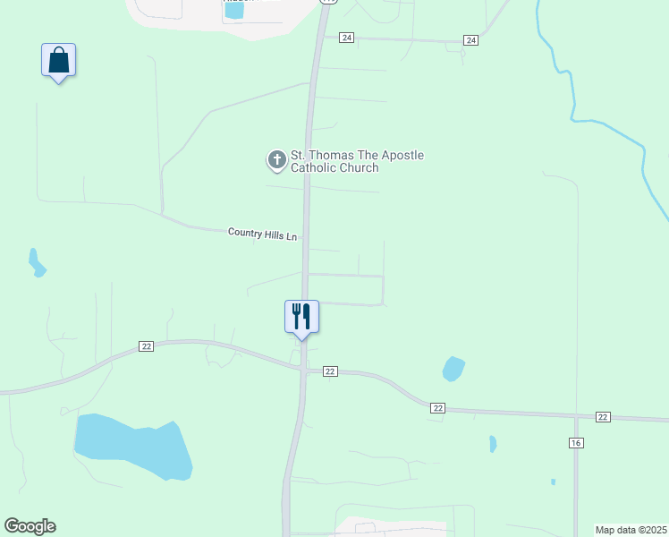 map of restaurants, bars, coffee shops, grocery stores, and more near 106 Meadowgreen Road in Montevallo