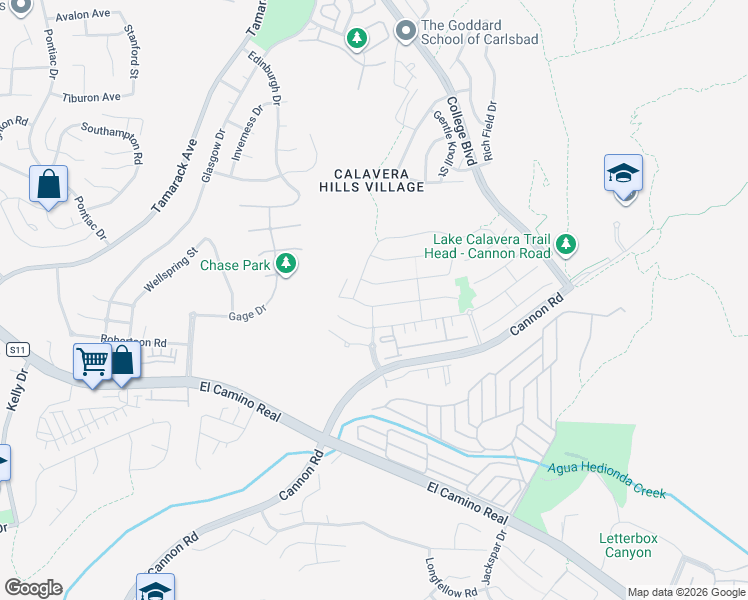 map of restaurants, bars, coffee shops, grocery stores, and more near 3494 Alander Court in Carlsbad