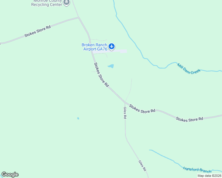 map of restaurants, bars, coffee shops, grocery stores, and more near Stokes Store Road in Forsyth