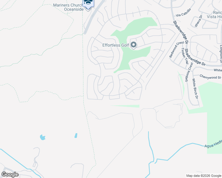 map of restaurants, bars, coffee shops, grocery stores, and more near 4181 Rhodes Way in Oceanside