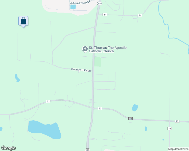 map of restaurants, bars, coffee shops, grocery stores, and more near 100 Patriot Point Drive in Montevallo