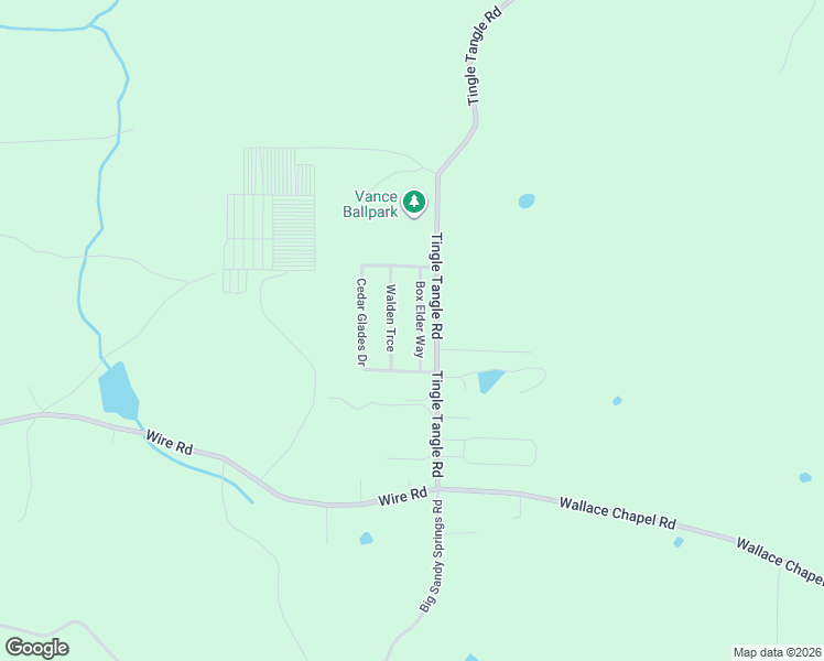 map of restaurants, bars, coffee shops, grocery stores, and more near 11608 Box Elder Way in Vance