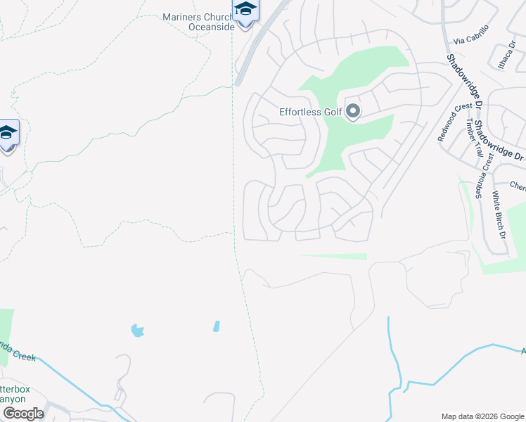 map of restaurants, bars, coffee shops, grocery stores, and more near 4137 Pindar Way in Oceanside