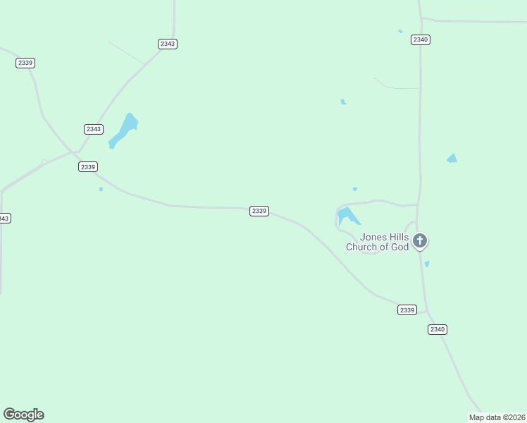 map of restaurants, bars, coffee shops, grocery stores, and more near County Road 2339 in Douglassville