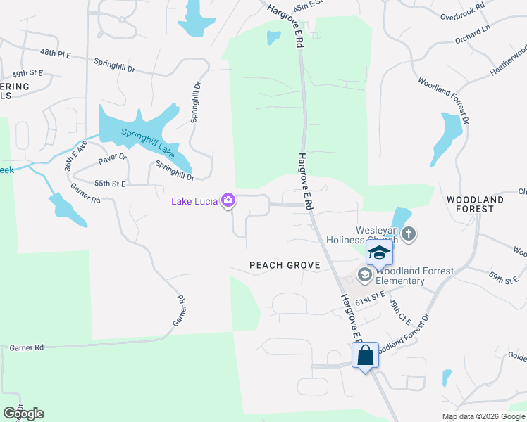 map of restaurants, bars, coffee shops, grocery stores, and more near 4125 Heathersage Circle in Tuscaloosa