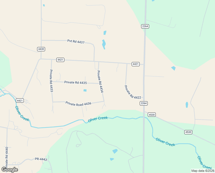 map of restaurants, bars, coffee shops, grocery stores, and more near 259 Private Road 4434 in Rhome