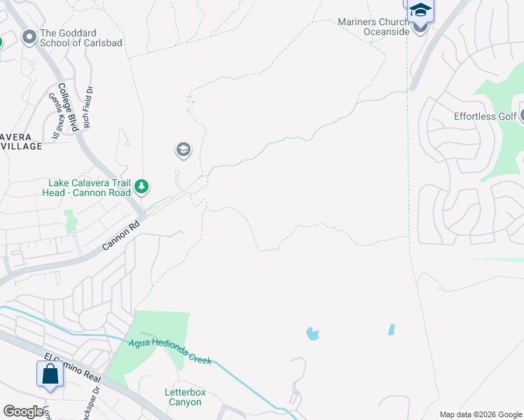 map of restaurants, bars, coffee shops, grocery stores, and more near Unnamed Road in Carlsbad